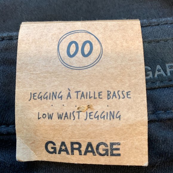 NWT Garage Black Jegging Jeans Ultra Stretch 5 Pockets W25xL32 Womens Sz 00 Long - Picture 5 of 10